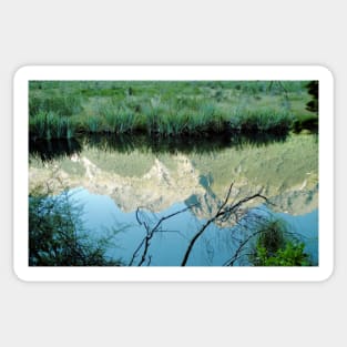 Mirror Lakes #1, New Zealand Sticker